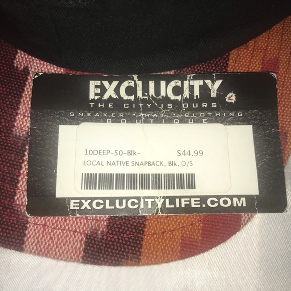 Black & Red/Orange/Brown, Snapback/Cap/Hat - Picture 5 of 5